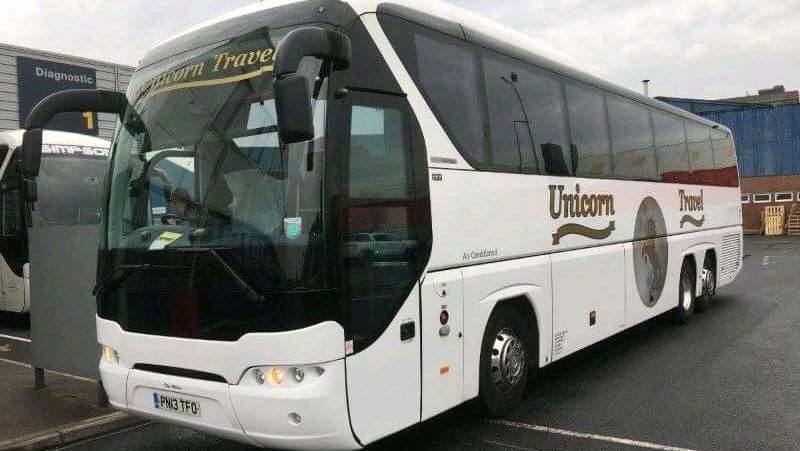 One of our coaches for hire